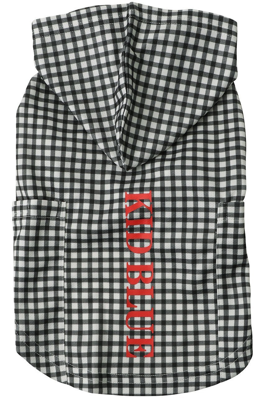 【キッドブルー/KID BLUE / GOODS】の26ギンガムDOGドッグウエア インテリア・キッズ・メンズ・レディースファッション・服の通販 founy(ファニー) 　ギンガム　Gingham, Gingham Fabric　チェック　Check, Plaid, Tartan　プリント　Print, Printed Pattern　ポケット　Pocket, Pocket Detail　犬　Dog　ホーム・キャンプ・アウトドア・お取り寄せ　Home Living / Home & Lifestyle / Camping Gear / Outdoor Camping　ペットグッズ　Pet Supplies　ブラック|ID: prp329100004959639 ipo3291000000037210562