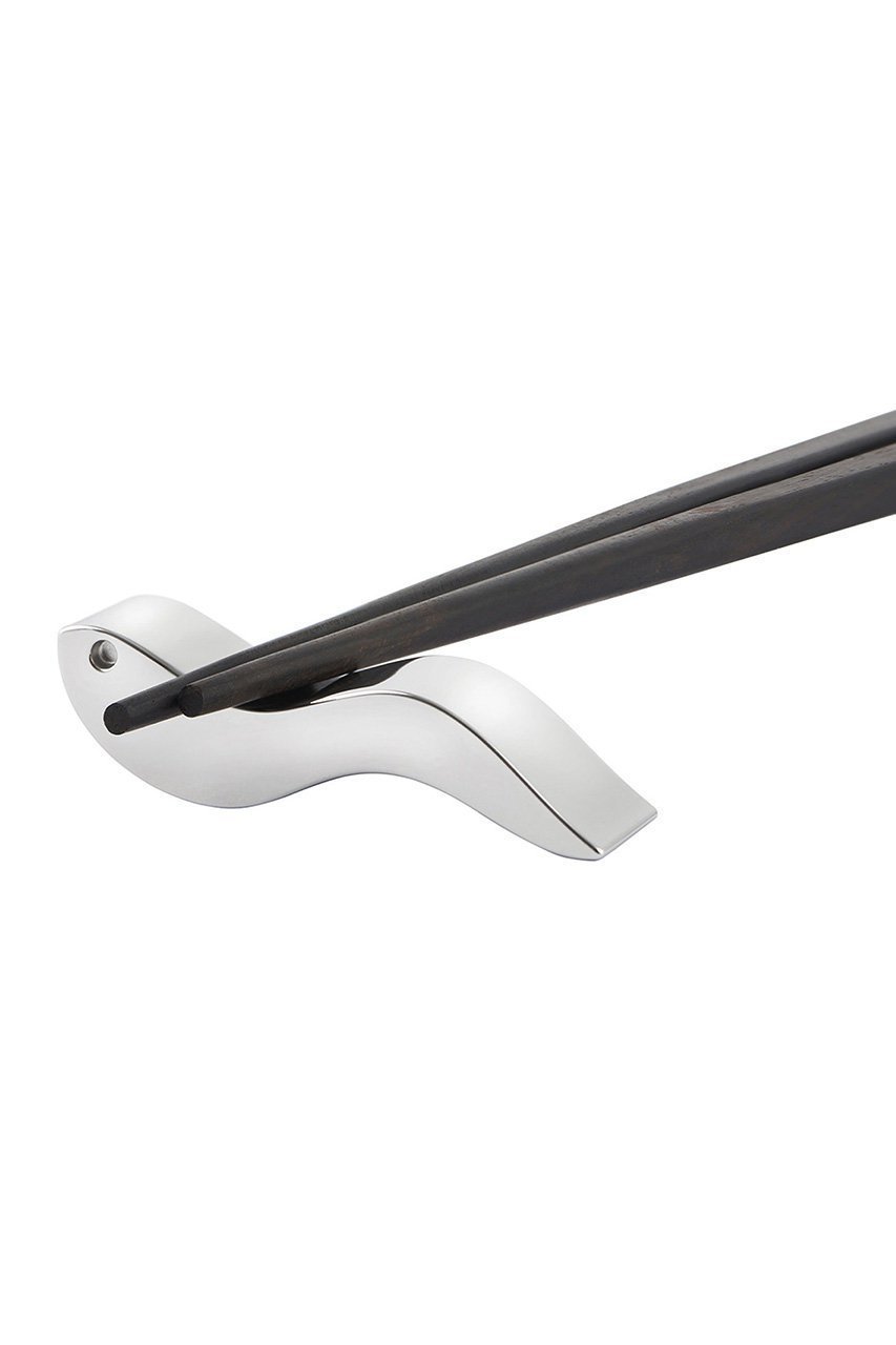 【アレッシ/ALESSI / GOODS】のANNA.G お箸・箸置きセット 人気、トレンドファッション・服の通販 founy(ファニー) 　イタリア　Italy　エレガント 上品　Elegant　キャラクター　Character, Licensed Characters　テーブル　Table, Dining Table　なめらか　Smooth, Silky Texture　メタリック　Metallic, Shiny Finish　モチーフ　Motif, Design Theme　other-2|ID: prp329100004959686 ipo3291000000037210865