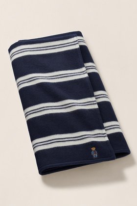 【ラルフ ローレン/RALPH LAUREN / GOODS】の【Ralph Lauren Home】Polo ベア ストライプド ハーフ ブランケット 人気、トレンドファッション・服の通販 founy(ファニー) ストライプ Stripe, Striped Pattern ハーフ Half, Half-Length ブランケット Blanket, Throw Blanket エレガント 上品 Elegant |ID:prp329100004959698