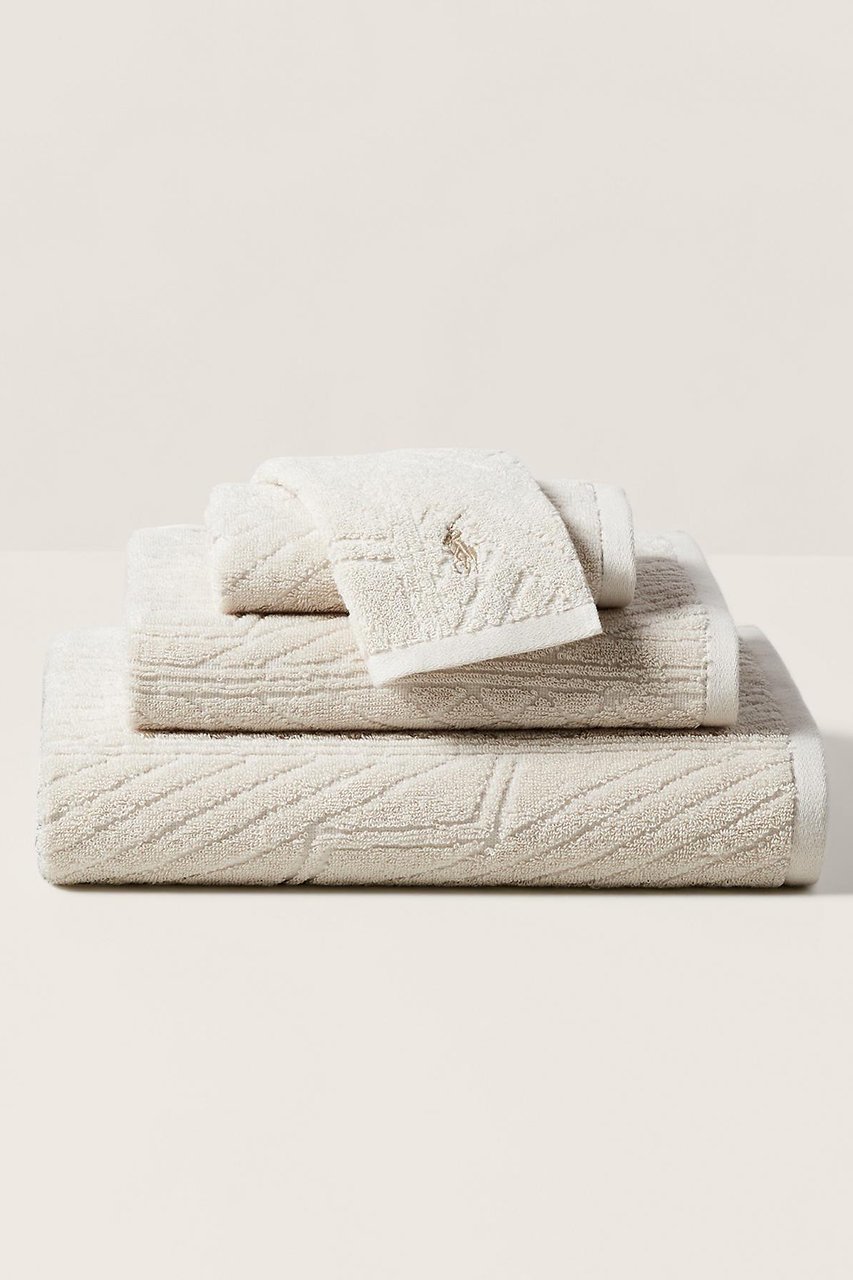 【ラルフ ローレン/RALPH LAUREN / GOODS】の【Ralph Lauren Home】McKenna バスタオル(ミニ) インテリア・キッズ・メンズ・レディースファッション・服の通販 founy(ファニー) 　ギフト プレゼント　Gift / Present　タオル　Towel, Bath Towel　モチーフ　Motif, Design Theme　吸水　Absorbent, Quick-Dry　ベージュ|ID: prp329100004959705 ipo3291000000037210966