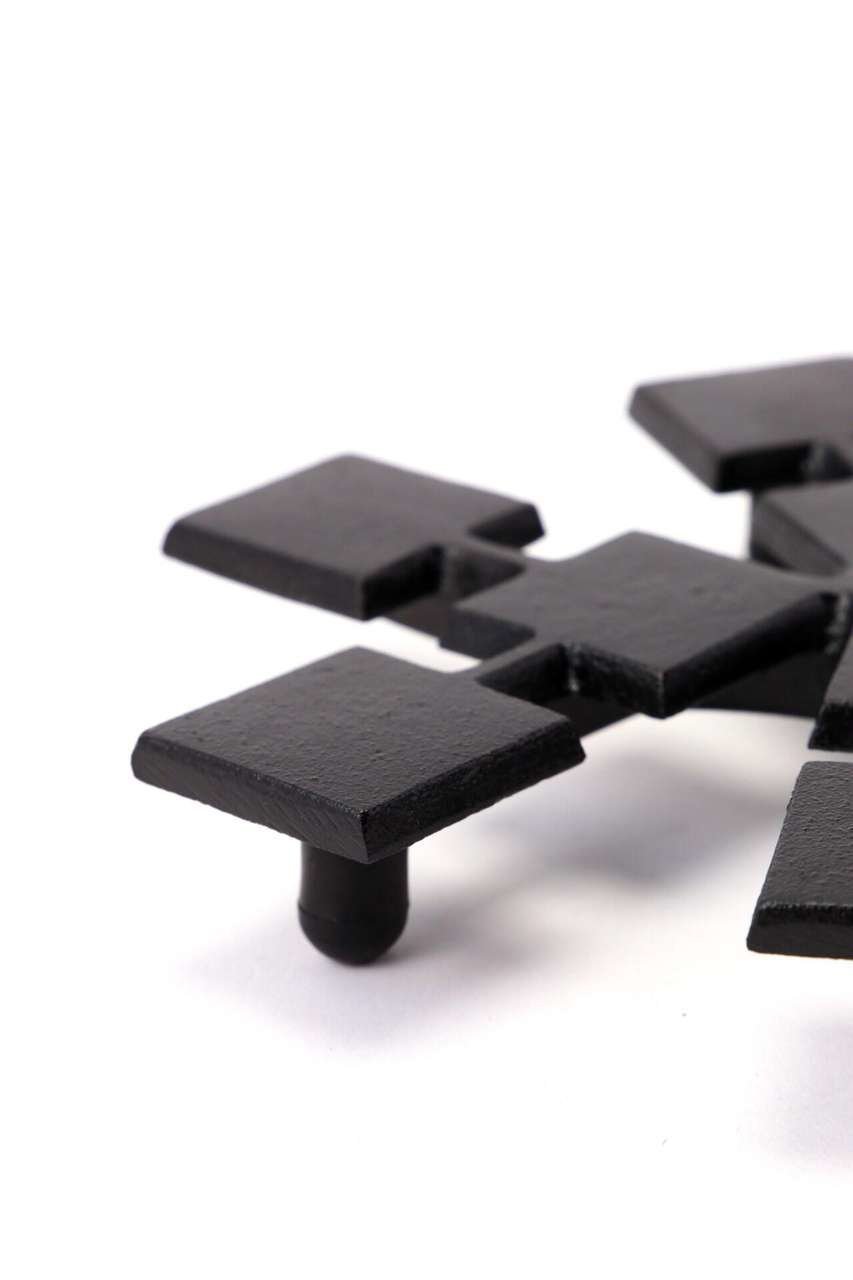 【マーガレット ハウエル/MARGARET HOWELL / GOODS】のSNOW FLAKE CAST IRON POT STAND 人気、トレンドファッション・服の通販 founy(ファニー) 　スタンド　Stand Collar, Upright Stand　モダン　Modern, Contemporary　other-3|ID: prp329100004959720 ipo3291000000037211060