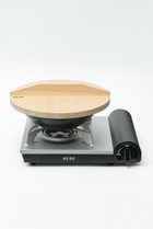 【ヘゲ/HEGE / GOODS】のΦ280直火鍋 1.0(木蓋付)+ カセットこんろ ブラック|ID: prp329100004959736 ipo3291000000037211143