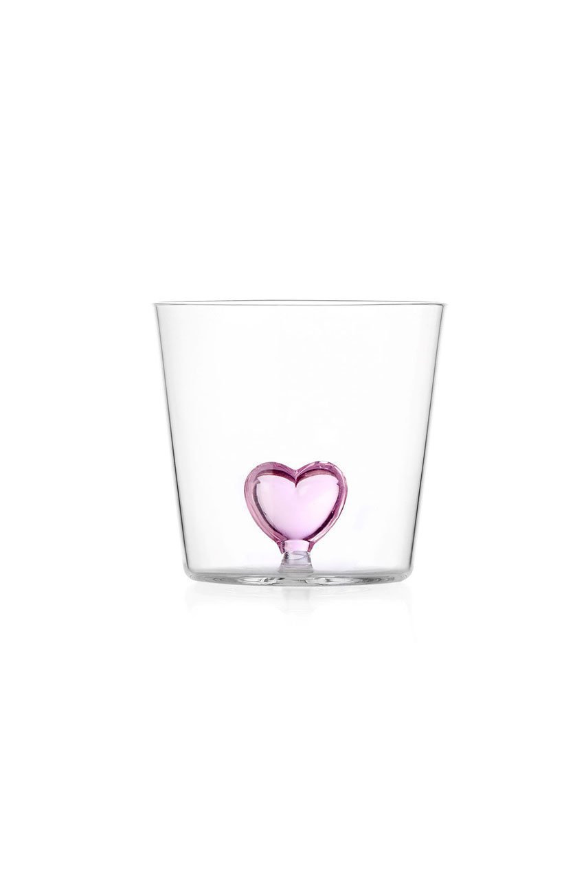 【イッケンドルフ/ICHENDORF / GOODS】のCUORE タンブラー インテリア・キッズ・メンズ・レディースファッション・服の通販 founy(ファニー) 　イタリア　Italy　ガラス　Glass, Glassware　グラス　Glass, Eyewear　シンプル　Simple, Minimal　タンブラー　Tumbler, Travel Mug　テーブル　Table, Dining Table　ミラノ　Milano Style, Italian-Inspired　ピンクハート|ID: prp329100004959749 ipo3291000000037211236