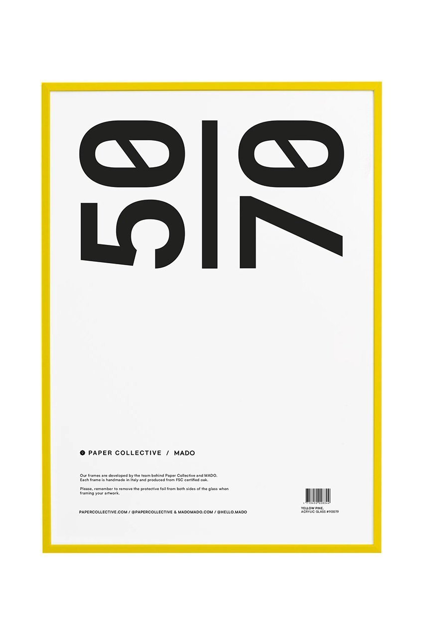 【その他のブランド/Other】のフレーム 50×70cm【メーカー取り寄せ】 インテリア・キッズ・メンズ・レディースファッション・服の通販 founy(ファニー) 　アクリル　Acrylic Material　ガラス　Glass, Glassware　フレーム　Frame, Outline　イエロー|ID: prp329100004959751 ipo3291000000037211249