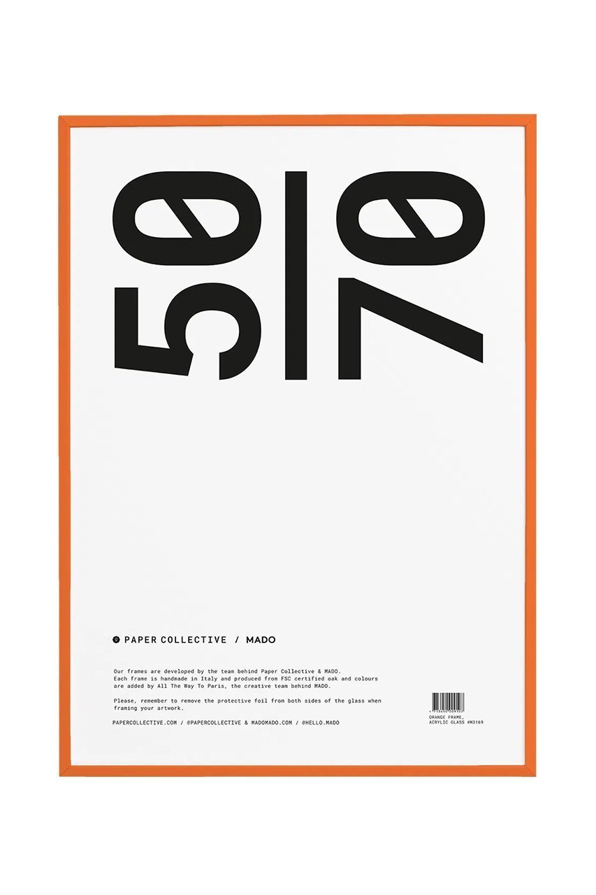 【その他のブランド/Other】のフレーム 50×70cm【メーカー取り寄せ】 インテリア・キッズ・メンズ・レディースファッション・服の通販 founy(ファニー) 　アクリル　Acrylic Material　ガラス　Glass, Glassware　フレーム　Frame, Outline　オレンジ|ID: prp329100004959751 ipo3291000000037211253