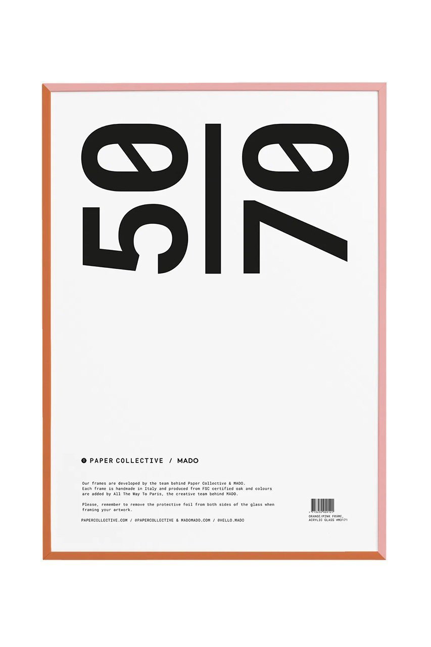 【その他のブランド/Other】のフレーム 50×70cm【メーカー取り寄せ】 インテリア・キッズ・メンズ・レディースファッション・服の通販 founy(ファニー) 　アクリル　Acrylic Material　ガラス　Glass, Glassware　フレーム　Frame, Outline　オレンジ/ピンク|ID: prp329100004959751 ipo3291000000037211254