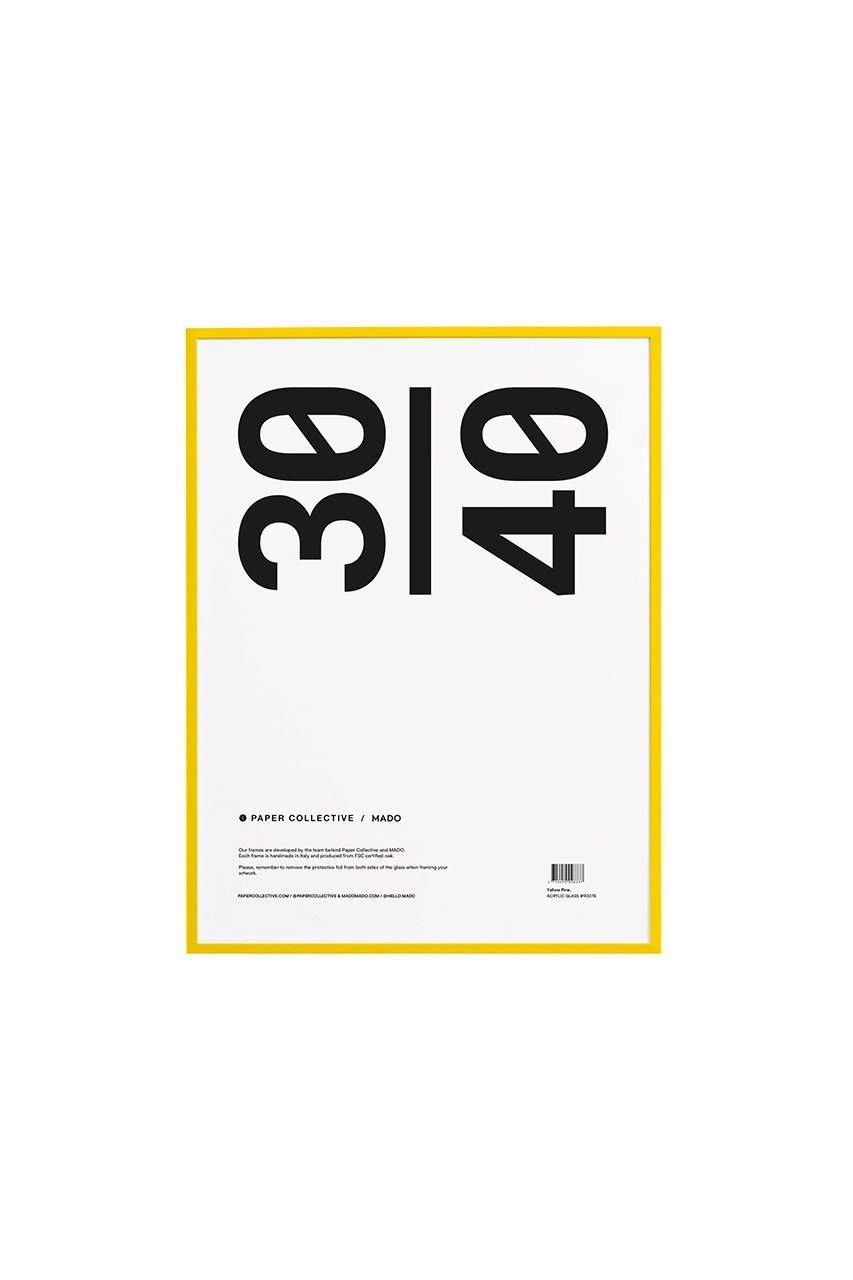 【その他のブランド/Other】のフレーム 30×40cm【メーカー取り寄せ】 インテリア・キッズ・メンズ・レディースファッション・服の通販 founy(ファニー) 　アクリル　Acrylic Material　ガラス　Glass, Glassware　フレーム　Frame, Outline　イエロー|ID: prp329100004959752 ipo3291000000037211263