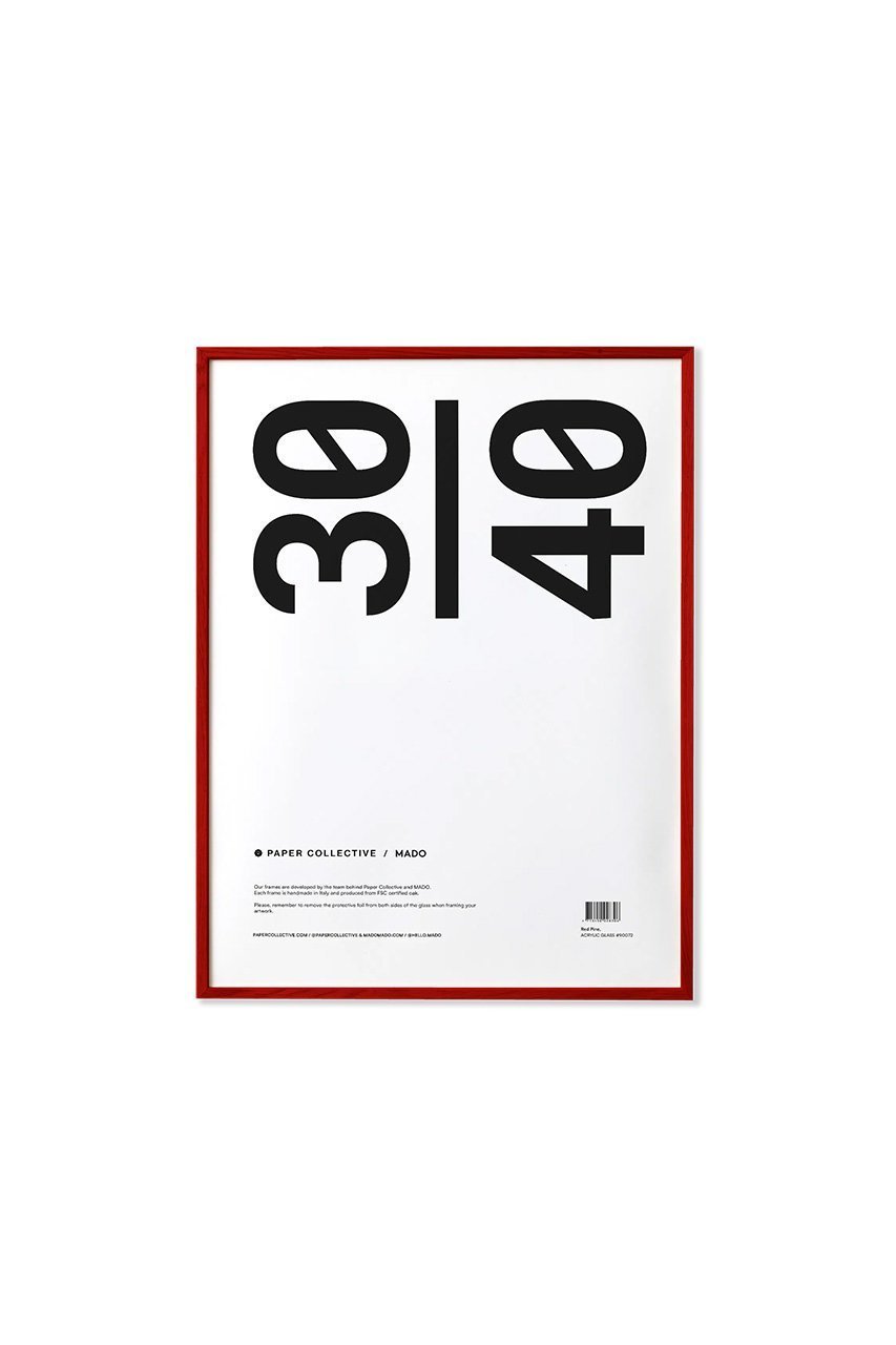 【その他のブランド/Other】のフレーム 30×40cm【メーカー取り寄せ】 インテリア・キッズ・メンズ・レディースファッション・服の通販 founy(ファニー) 　アクリル　Acrylic Material　ガラス　Glass, Glassware　フレーム　Frame, Outline　レッド|ID: prp329100004959752 ipo3291000000037211264