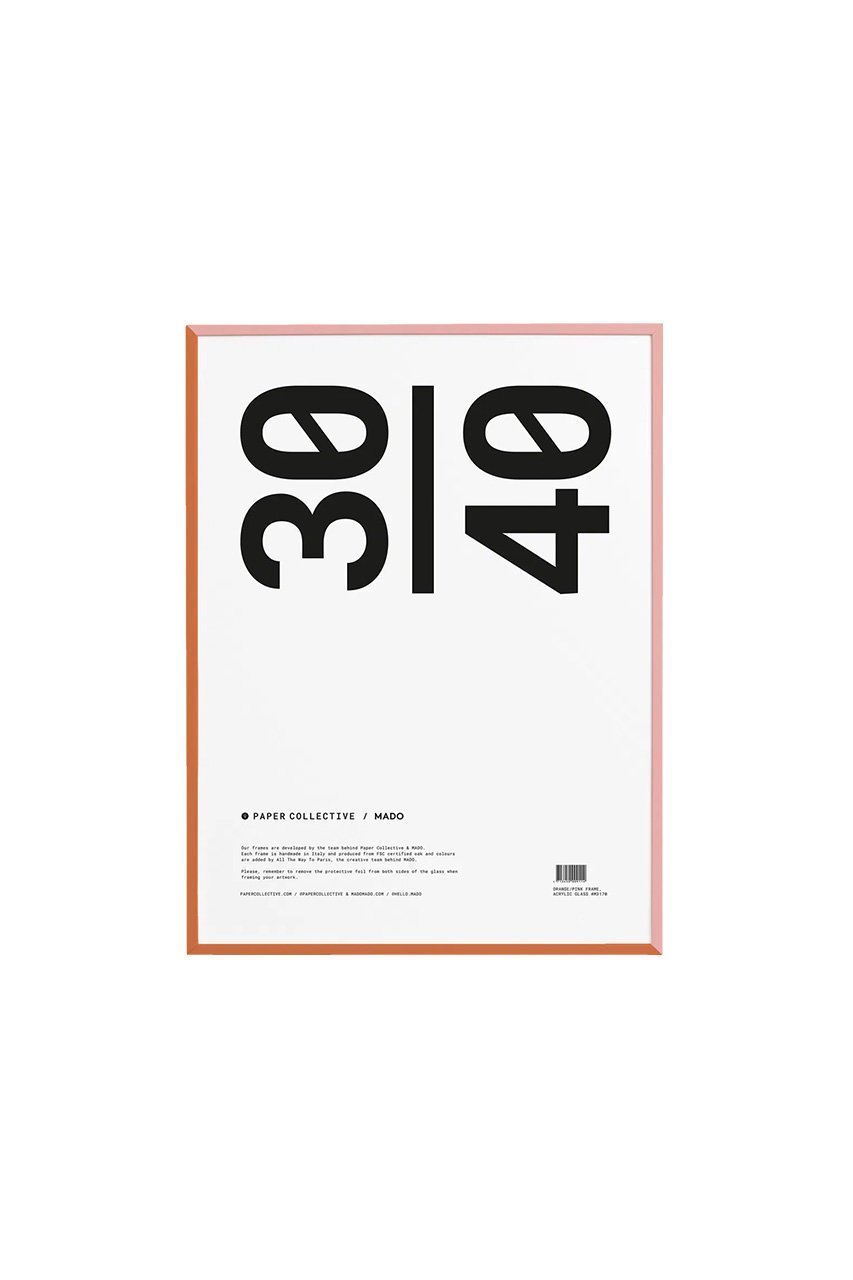 【その他のブランド/Other】のフレーム 30×40cm【メーカー取り寄せ】 インテリア・キッズ・メンズ・レディースファッション・服の通販 founy(ファニー) 　アクリル　Acrylic Material　ガラス　Glass, Glassware　フレーム　Frame, Outline　オレンジ/ピンク|ID: prp329100004959752 ipo3291000000037211268