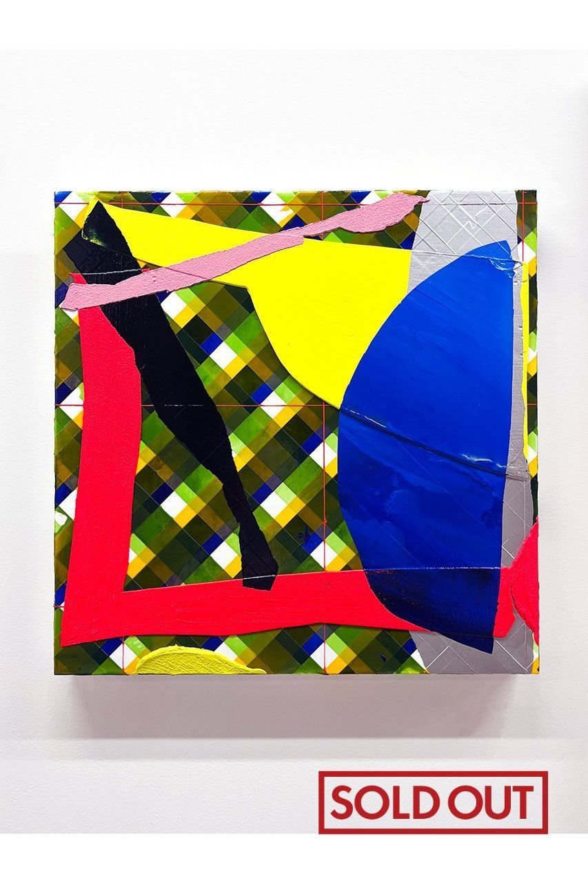 【アートオテーク/ARTOTHEQUE / GOODS】の【松岡 柚歩】outline(check#203) 人気、トレンドファッション・服の通販 founy(ファニー) 　アクリル　Acrylic Material　キャンバス　Canvas, Canvas Fabric　 other-1|ID: prp329100004959834 ipo3291000000037211653