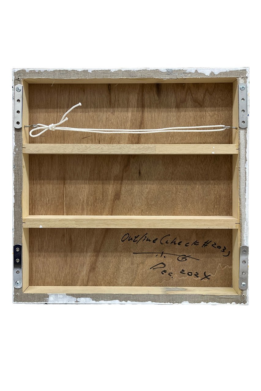 【アートオテーク/ARTOTHEQUE / GOODS】の【松岡 柚歩】outline(check#203) 人気、トレンドファッション・服の通販 founy(ファニー) 　アクリル　Acrylic Material　キャンバス　Canvas, Canvas Fabric　other-7|ID: prp329100004959834 ipo3291000000037211660