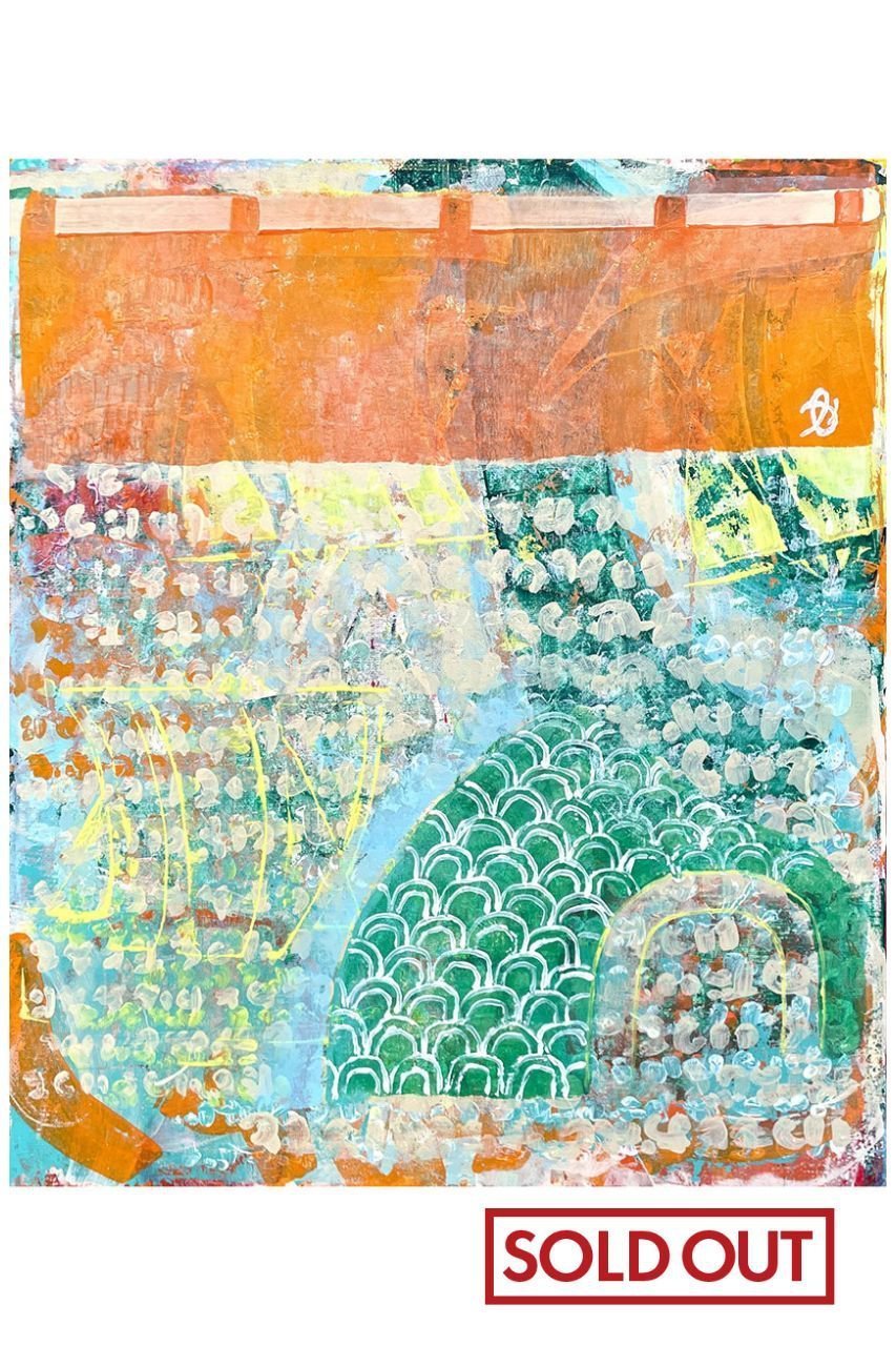 【アートオテーク/ARTOTHEQUE / GOODS】の【川村 摩那】ここから先は・・・ インテリア・キッズ・メンズ・レディースファッション・服の通販 founy(ファニー) 　オレンジ　Orange　モチーフ　Motif, Design Theme　夏　Summer　-|ID: prp329100004959995 ipo3291000000037212384