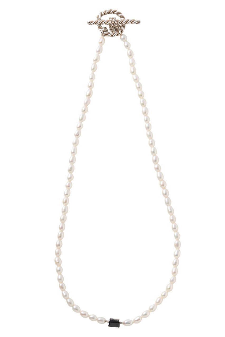 【イヴェット/YVETTE】のANDO パールネックレス インテリア・キッズ・メンズ・レディースファッション・服の通販 founy(ファニー) 　ファッション　Fashion　レディースファッション　Fashion for Women　ジュエリー　Jewelry　ネックレス　Necklaces & Pendants　おすすめ　Recommended / Our Picks　ストーン　Stone, Gem-Like　チェーン　Chain, Chain Strap　ネックレス　Necklace, Pendant Necklace　パール　Pearl, Pearl Accent　新作・新入荷　New Arrivals / New In　ホワイト×ブラック|ID: prp329100004960013 ipo3291000000037213778