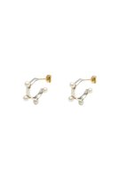 【イヴェット/YVETTE】のPILLAR パールピアス 大人の最旬トレンドファッション＆コーディネート founy(ファウニー) ファッション Fashion レディースファッション Fashion for Women ジュエリー Jewelry ファッションリング Fashion Rings イヤリング・フープ・ドロップタイプ Hoop, Drop & Clip Earrings イヤリング Earrings コンパクト Compact, Small Size パール Pearl, Pearl Accent フープ Hoop, Hoop Earrings 新作・新入荷 New Arrivals / New In |ID:prp329100004960034