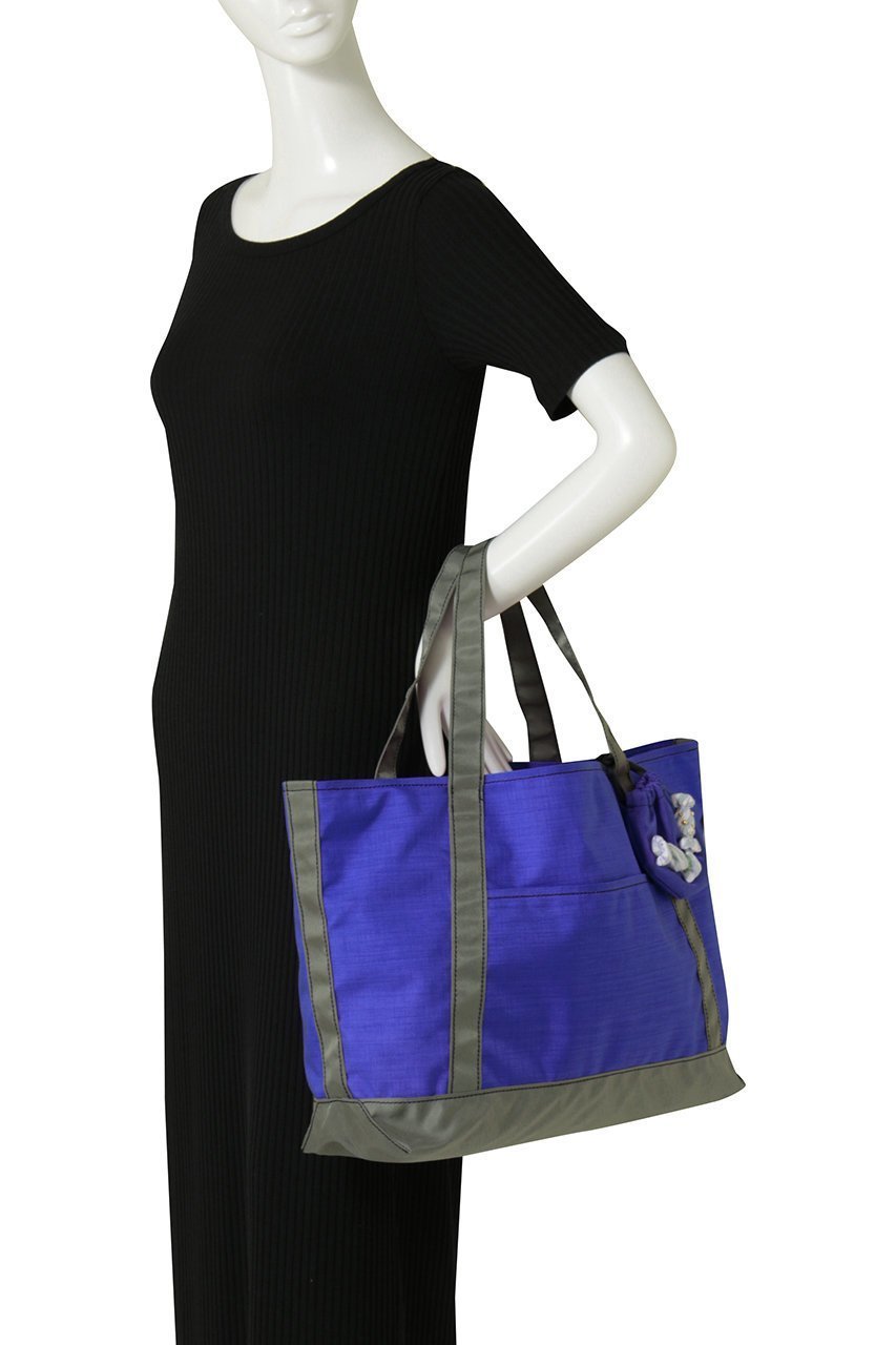 【ラドロー/LUDLOW】の【ELLE SHOP限定】Nylon tote with mini pouch 人気、トレンドファッション・服の通販 founy(ファニー) 　ファッション　Fashion　レディースファッション　Fashion for Women　バッグ　Bags　スペシャル　Special, Limited Edition　チャーム　Charm, Pendant　ポーチ　Pouch, Small Case　モチーフ　Motif, Design Theme　再入荷　Restock / Back in Stock　別注　Limited Edition, Custom Order　夏　Summer　巾着　Drawstring Bag, Kinchaku　other-2|ID: prp329100004960043 ipo3291000000037213928