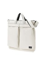 【ポーター ピーオーティーアール/PORTER POTR】の【4/29 10:00販売開始】【PORTER】STYLE/スタイル ヘルメットバッグ(L) 人気、トレンドファッション・服の通販 founy(ファニー) ファッション Fashion レディースファッション Fashion for Women バッグ Bags ウォレット Wallet オレンジ Orange シンプル Simple, Minimal スマート Smart, Elegant フロント Front, Front Design ポケット Pocket, Pocket Detail ユニセックス Unisex, Genderless エレガント 上品 Elegant thumbnail ホワイト|ID: prp329100004960049 ipo3291000000037213985