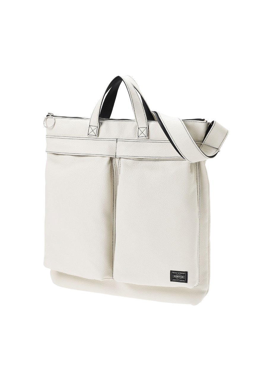 【ポーター ピーオーティーアール/PORTER POTR】の【4/29 10:00販売開始】【PORTER】STYLE/スタイル ヘルメットバッグ(L) インテリア・キッズ・メンズ・レディースファッション・服の通販 founy(ファニー) 　ファッション　Fashion　レディースファッション　Fashion for Women　バッグ　Bags　ウォレット　Wallet　オレンジ　Orange　シンプル　Simple, Minimal　スマート　Smart, Elegant　フロント　Front, Front Design　ポケット　Pocket, Pocket Detail　ユニセックス　Unisex, Genderless　エレガント 上品　Elegant　ホワイト|ID: prp329100004960049 ipo3291000000037213985