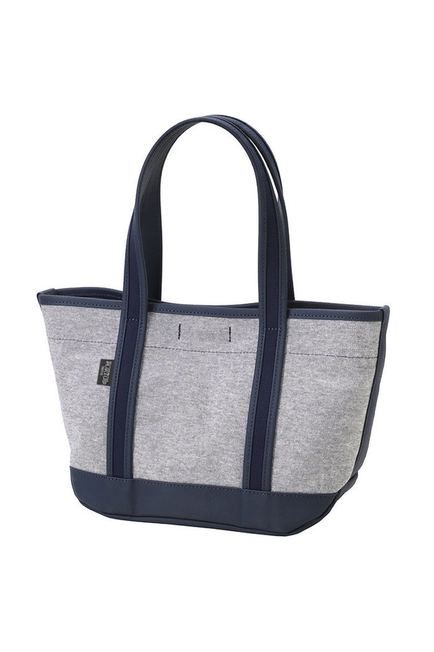 【ポーター ピーオーティーアール/PORTER POTR】の【4/29 10:00販売開始】【PORTER】BOYFRIEND TOTE CHAMBRAY/ボーイフレンド トート シャンブレー トートバッグ(S) インテリア・キッズ・メンズ・レディースファッション・服の通販 founy(ファニー) 　ファッション　Fashion　レディースファッション　Fashion for Women　バッグ　Bags　ユニセックス　Unisex, Genderless　シャンブレー　Chambray, Denim-Like Fabric　シンプル　Simple, Minimal　ポケット　Pocket, Pocket Detail　メッシュ　Mesh, Net Fabric　エレガント 上品　Elegant　軽量　Lightweight, Ultra Light　ビジネス 仕事 通勤　Business / Work / Commuting　ネイビー|ID: prp329100004960051 ipo3291000000037214007