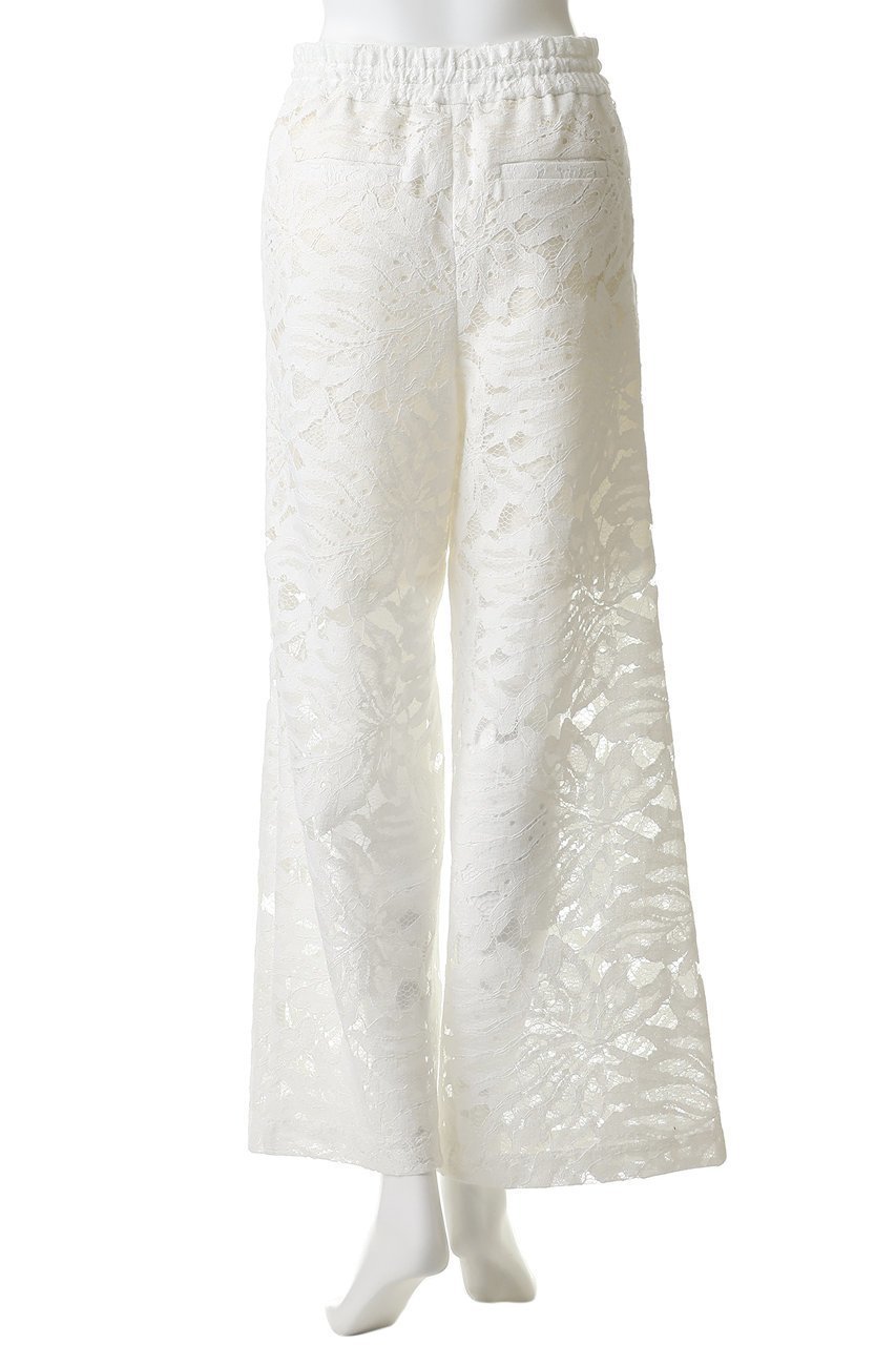 【サクラ/SACRA】のリーフラッセルレースパンツ 人気、トレンドファッション・服の通販 founy(ファニー) 　ファッション　Fashion　レディースファッション　Fashion for Women　パンツ　Pants & Trousers　シアー　Sheer, See-Through　シンプル　Simple, Minimal　ボトム　Bottoms, Lower Wear　モチーフ　Motif, Design Theme　ラッセル　Raschel, Raschel Lace　リーフ　Leaf, Botanical Leaf　レース　Lace, Lace Fabric　ワイド　Wide, Wide Fit　エレガント 上品　Elegant　新作・新入荷　New Arrivals / New In　other-4|ID: prp329100004960058 ipo3291000000037214079