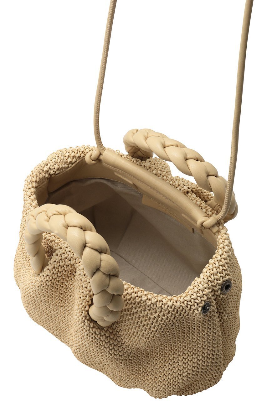 【ヘリュー/HEREU】のBombon M Soft Viscose ハンドバッグ 人気、トレンドファッション・服の通販 founy(ファニー) 　ファッション　Fashion　レディースファッション　Fashion for Women　バッグ　Bags　フォルム　Silhouette, Form　ラフィア　Raffia, Natural Straw　エレガント 上品　Elegant　夏　Summer　定番　Standard, Basic Item　新作・新入荷　New Arrivals / New In　春　Spring　S/S・春夏　SS, Spring/Summer, Warm Season　other-5|ID: prp329100004960059 ipo3291000000037214089