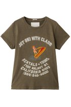 【マザー/MOTHER】のTHE SINFUL ジェットスキー プリントTシャツ (JCL) 人気、トレンドファッション・服の通販 founy(ファニー) ファッション Fashion レディースファッション Fashion for Women トップス・カットソー Cut & Sew Tops シャツ・ブラウス・オフィスカジュアル Elegant Blouses & Button-Ups ロングTシャツ・Tシャツ Longline T-Shirts & Tees カットソー・ベーシックTシャツ Cut-and-Sewn Tops / Stretch Tees & Basics ショート Short, Short Length スキニーデニム Skinny Jeans, Slim Jeans スリーブ Sleeve, Long Sleeve / Short Sleeve プリント Print, Printed Pattern モチーフ Motif, Design Theme ワイド Wide, Wide Fit 新作・新入荷 New Arrivals / New In thumbnail カーキ|ID: prp329100004960063 ipo3291000000037214109