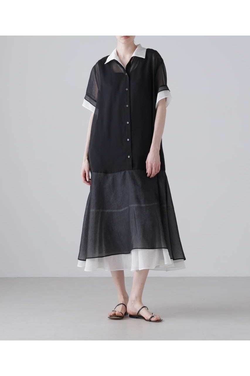【アドーア/ADORE】のソフトオーガンジーワンピース 人気、トレンドファッション・服の通販 founy(ファニー) 　ファッション　Fashion　レディースファッション　Fashion for Women　ワンピース　Dresses　チュニック　Tunic Tops & Dresses　チュニック　Tunic, Long Top　ロング　Long, Long-Length　新作・新入荷　New Arrivals / New In　 other-1|ID: prp329100004960071 ipo3291000000037214161
