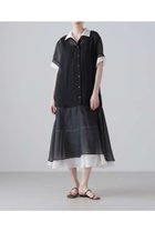 【アドーア/ADORE】のソフトオーガンジーワンピース ブラック|ID:prp329100004960071