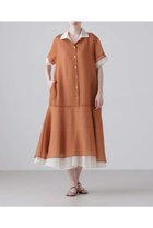 【アドーア/ADORE】のソフトオーガンジーワンピース ブラウン|ID:prp329100004960071