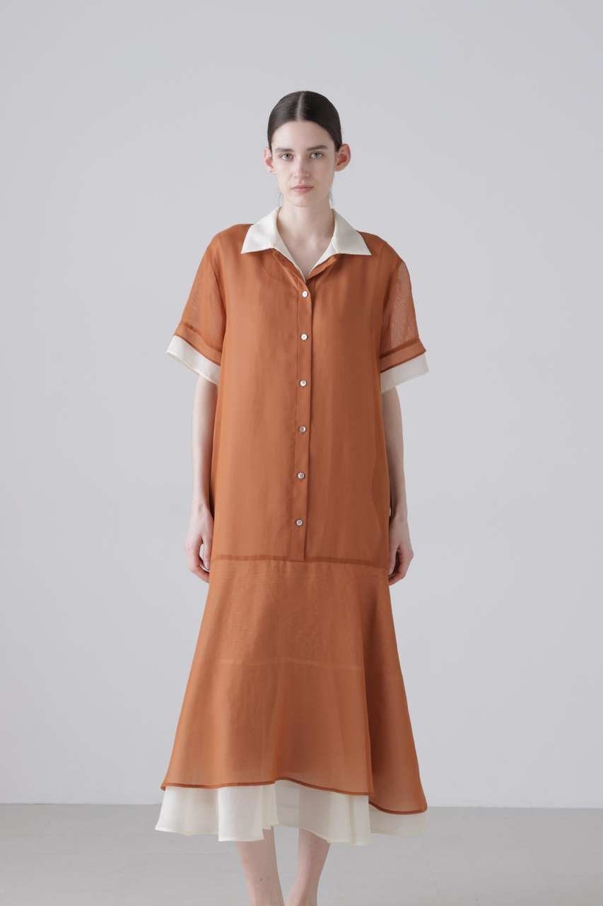 【アドーア/ADORE】のソフトオーガンジーワンピース 人気、トレンドファッション・服の通販 founy(ファニー) 　ファッション　Fashion　レディースファッション　Fashion for Women　ワンピース　Dresses　チュニック　Tunic Tops & Dresses　チュニック　Tunic, Long Top　ロング　Long, Long-Length　新作・新入荷　New Arrivals / New In　other-2|ID: prp329100004960071 ipo3291000000037214164