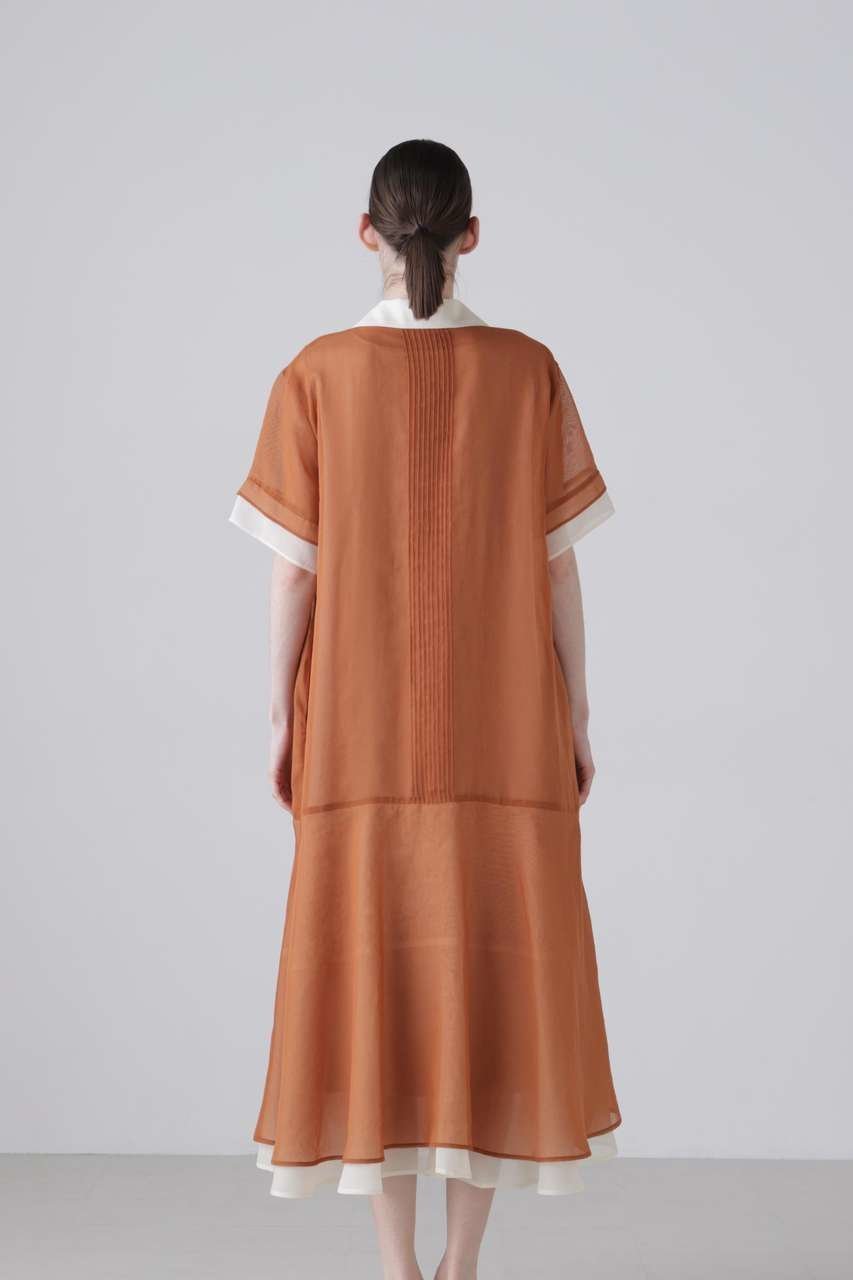 【アドーア/ADORE】のソフトオーガンジーワンピース 人気、トレンドファッション・服の通販 founy(ファニー) 　ファッション　Fashion　レディースファッション　Fashion for Women　ワンピース　Dresses　チュニック　Tunic Tops & Dresses　チュニック　Tunic, Long Top　ロング　Long, Long-Length　新作・新入荷　New Arrivals / New In　other-4|ID: prp329100004960071 ipo3291000000037214166