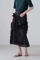 【アドーア/ADORE】のドライタッチオーガンスカート 人気、トレンドファッション・服の通販 founy(ファニー) ファッション Fashion レディースファッション Fashion for Women スカート Skirts ロングスカート Long Skirts / Maxi & Midi Skirts アシンメトリー Asymmetrical Style オーガンジー Organza Fabric フリル Frill, Ruffle ミックス Mix, Mixed Style ロング Long, Long-Length 新作・新入荷 New Arrivals / New In thumbnail ブラック|ID: prp329100004960075 ipo3291000000037214212