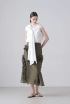 【アドーア/ADORE】のドライタッチオーガンスカート 人気、トレンドファッション・服の通販 founy(ファニー) ファッション Fashion レディースファッション Fashion for Women スカート Skirts ロングスカート Long Skirts / Maxi & Midi Skirts アシンメトリー Asymmetrical Style オーガンジー Organza Fabric フリル Frill, Ruffle ミックス Mix, Mixed Style ロング Long, Long-Length 新作・新入荷 New Arrivals / New In thumbnail カーキ|ID: prp329100004960075 ipo3291000000037214213