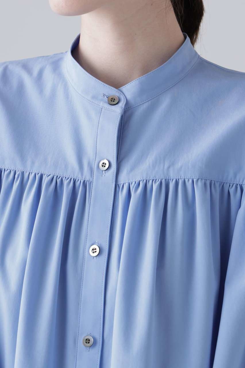 【アドーア/ADORE】のコンパクトクリスピークロスブラウス 人気、トレンドファッション・服の通販 founy(ファニー) 　ファッション　Fashion　レディースファッション　Fashion for Women　トップス・カットソー　Cut & Sew Tops　シャツ・ブラウス・オフィスカジュアル　Elegant Blouses & Button-Ups　ギャザー　Gathered, Ruffled　ショート　Short, Short Length　スリーブ　Sleeve, Long Sleeve / Short Sleeve　ポンチョ　Poncho, Cape Style　新作・新入荷　New Arrivals / New In　other-5|ID: prp329100004960079 ipo3291000000037214253