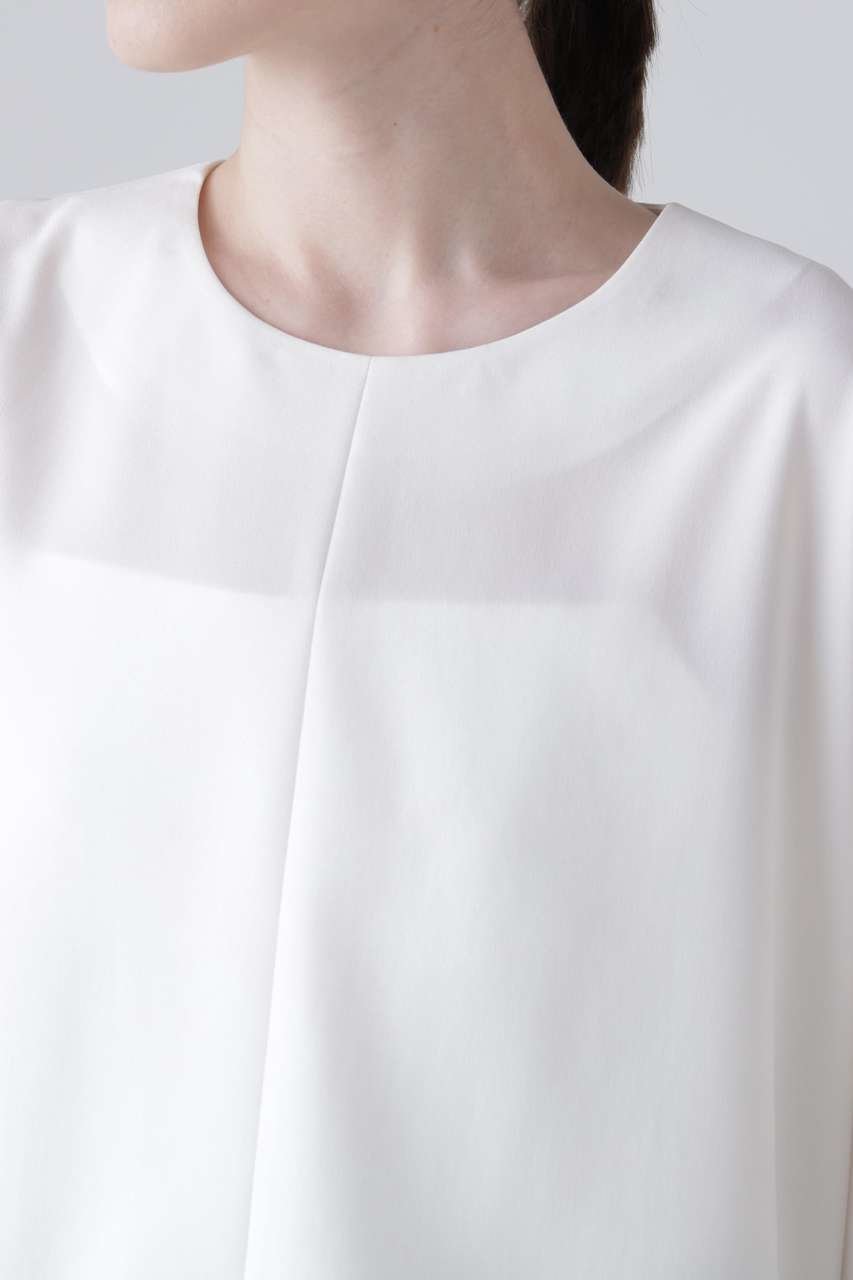 【アドーア/ADORE】のドライタッチジョーゼットブラウス 人気、トレンドファッション・服の通販 founy(ファニー) 　ファッション　Fashion　レディースファッション　Fashion for Women　トップス・カットソー　Cut & Sew Tops　シャツ・ブラウス・オフィスカジュアル　Elegant Blouses & Button-Ups　おすすめ　Recommended / Our Picks　ショート　Short, Short Length　スリーブ　Sleeve, Long Sleeve / Short Sleeve　セットアップ　Set-Up, Coordinated Outfit　ドレープ　Drape, Draping Fabric　ラッフル　Ruffle, Frill　新作・新入荷　New Arrivals / New In　other-6|ID: prp329100004960083 ipo3291000000037214290