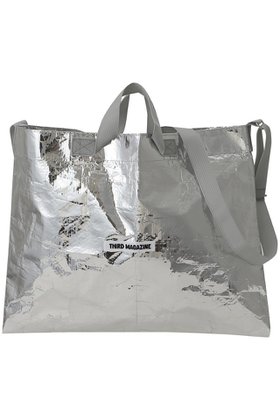 【サードマガジン/THIRD MAGAZINE】の2wayトートバッグ 大人の最旬トレンドファッション＆コーディネート founy(ファウニー) ファッション Fashion レディースファッション Fashion for Women バッグ Bags シルバー Silver, Metallic Silver メタリック Metallic, Shiny Finish 新作・新入荷 New Arrivals / New In |ID:prp329100004960089