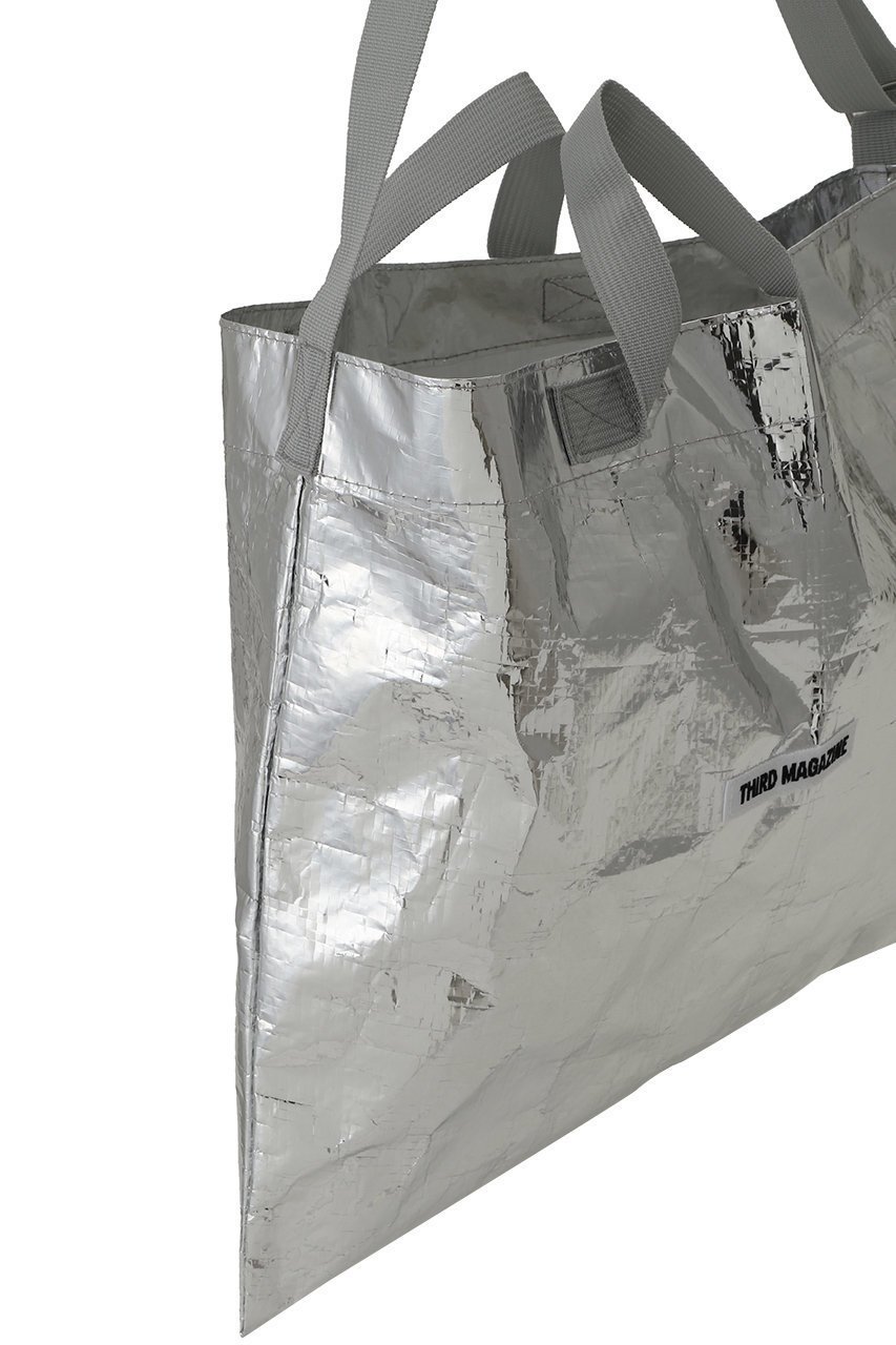 【サードマガジン/THIRD MAGAZINE】の2wayトートバッグ 人気、トレンドファッション・服の通販 founy(ファニー) 　ファッション　Fashion　レディースファッション　Fashion for Women　バッグ　Bags　シルバー　Silver, Metallic Silver　メタリック　Metallic, Shiny Finish　新作・新入荷　New Arrivals / New In　other-4|ID: prp329100004960089 ipo3291000000037214329
