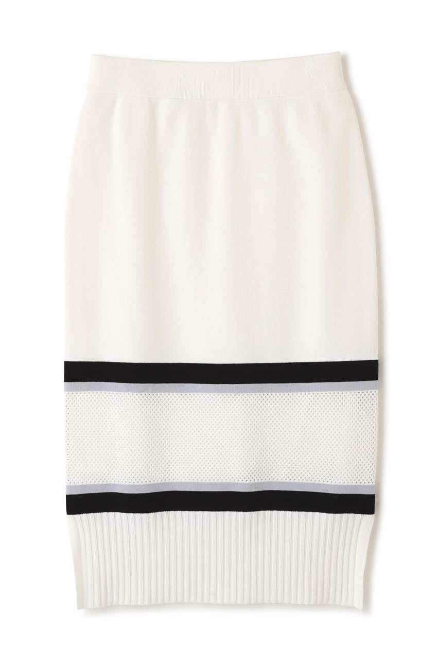 【アドーア/ADORE】のメッシュラインニットスカート 人気、トレンドファッション・服の通販 founy(ファニー) 　ファッション　Fashion　レディースファッション　Fashion for Women　スカート　Skirts　ロングスカート　Long Skirts / Maxi & Midi Skirts　シンプル　Simple, Minimal　セットアップ　Set-Up, Coordinated Outfit　ボーダー　Border, Stripe　メッシュ　Mesh, Net Fabric　ロング　Long, Long-Length　新作・新入荷　New Arrivals / New In　other-3|ID: prp329100004960092 ipo3291000000037214352