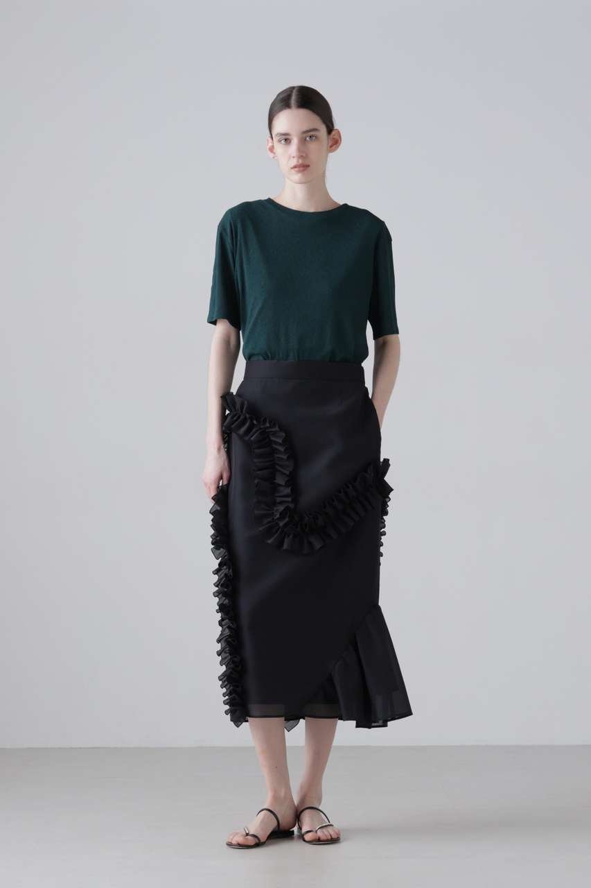 【アドーア/ADORE】のドライテレコ 人気、トレンドファッション・服の通販 founy(ファニー) 　ファッション　Fashion　レディースファッション　Fashion for Women　トップス・カットソー　Cut & Sew Tops　シャツ・ブラウス・オフィスカジュアル　Elegant Blouses & Button-Ups　ロングTシャツ・Tシャツ　Longline T-Shirts & Tees　カットソー・ベーシックTシャツ　Cut-and-Sewn Tops / Stretch Tees & Basics　インナー　Innerwear　カットソー　Cut and Sewn Top　ショート　Short, Short Length　シンプル　Simple, Minimal　スリーブ　Sleeve, Long Sleeve / Short Sleeve　テレコ　Ribbed, Rib Stitch　新作・新入荷　New Arrivals / New In　other-2|ID: prp329100004960098 ipo3291000000037214402