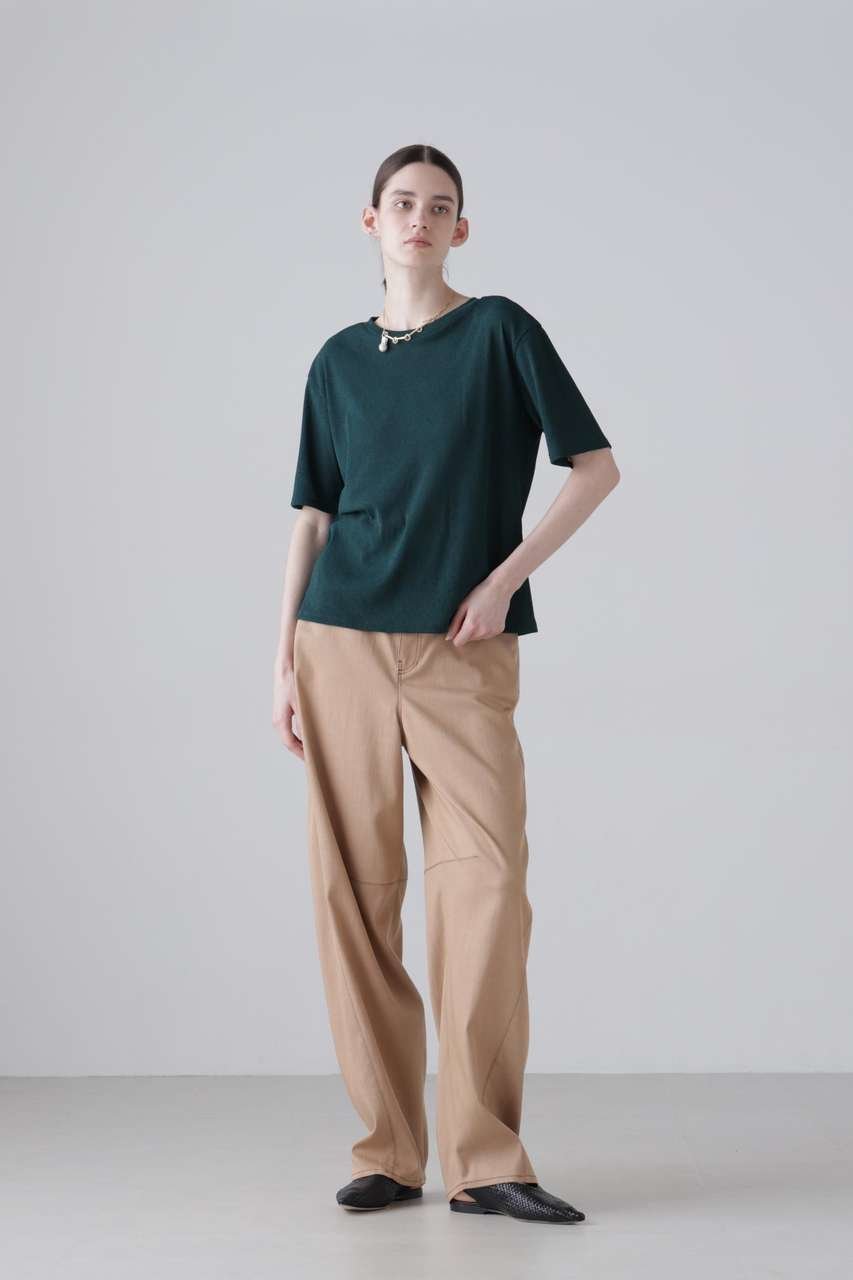 【アドーア/ADORE】のドライテレコ 人気、トレンドファッション・服の通販 founy(ファニー) 　ファッション　Fashion　レディースファッション　Fashion for Women　トップス・カットソー　Cut & Sew Tops　シャツ・ブラウス・オフィスカジュアル　Elegant Blouses & Button-Ups　ロングTシャツ・Tシャツ　Longline T-Shirts & Tees　カットソー・ベーシックTシャツ　Cut-and-Sewn Tops / Stretch Tees & Basics　インナー　Innerwear　カットソー　Cut and Sewn Top　ショート　Short, Short Length　シンプル　Simple, Minimal　スリーブ　Sleeve, Long Sleeve / Short Sleeve　テレコ　Ribbed, Rib Stitch　新作・新入荷　New Arrivals / New In　other-4|ID: prp329100004960098 ipo3291000000037214404