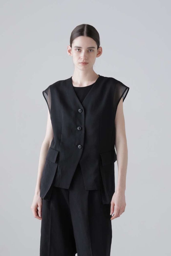 【アドーア/ADORE】のソフトオーガンジージレ インテリア・キッズ・メンズ・レディースファッション・服の通販 founy(ファウニー) https://founy.com/ ファッション Fashion レディースファッション Fashion for Women アウター Coat / Outerwear Collection レディースジャケット・軽アウター Jackets ジャケット Jacket, Outerwear ポケット Pocket, Pocket Detail 新作・新入荷 New Arrivals / New In |ID: prp329100004960101 ipo3291000000037214421