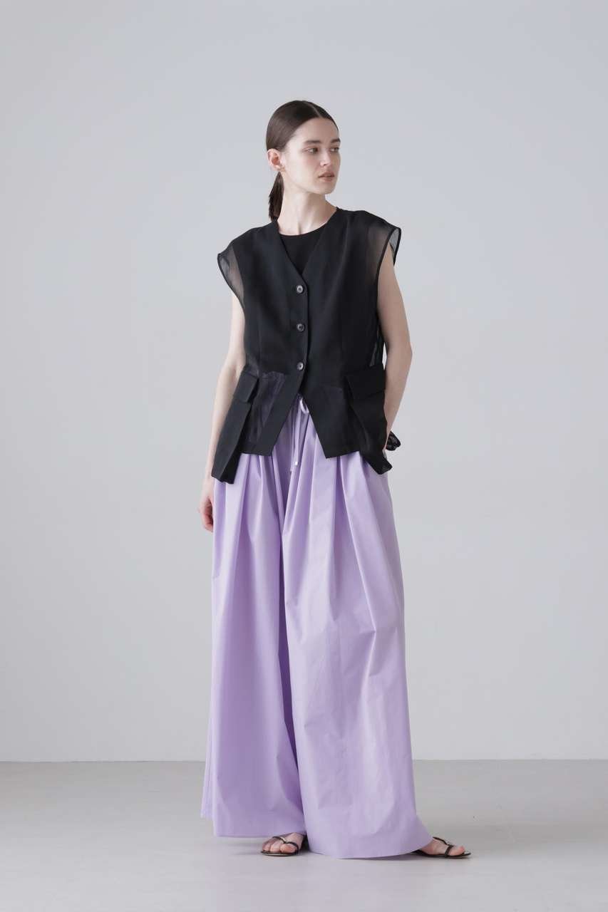 【アドーア/ADORE】のソフトオーガンジージレ 人気、トレンドファッション・服の通販 founy(ファニー) 　ファッション　Fashion　レディースファッション　Fashion for Women　アウター　Coat / Outerwear Collection　レディースジャケット・軽アウター　Jackets　ジャケット　Jacket, Outerwear　ポケット　Pocket, Pocket Detail　新作・新入荷　New Arrivals / New In　other-3|ID: prp329100004960101 ipo3291000000037214424