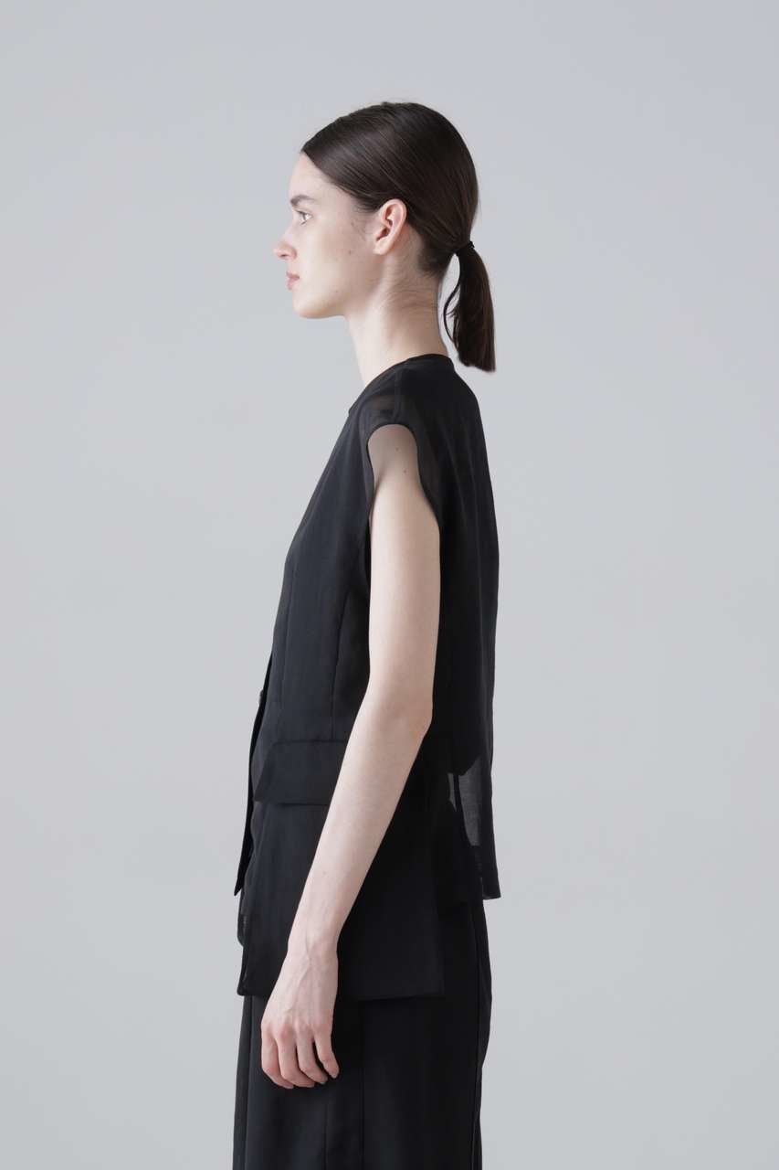 【アドーア/ADORE】のソフトオーガンジージレ 人気、トレンドファッション・服の通販 founy(ファニー) 　ファッション　Fashion　レディースファッション　Fashion for Women　アウター　Coat / Outerwear Collection　レディースジャケット・軽アウター　Jackets　ジャケット　Jacket, Outerwear　ポケット　Pocket, Pocket Detail　新作・新入荷　New Arrivals / New In　other-4|ID: prp329100004960101 ipo3291000000037214425