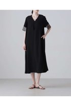 【アドーア/ADORE】のドライタッチジョーゼットワンピース ブラック|ID:prp329100004960102