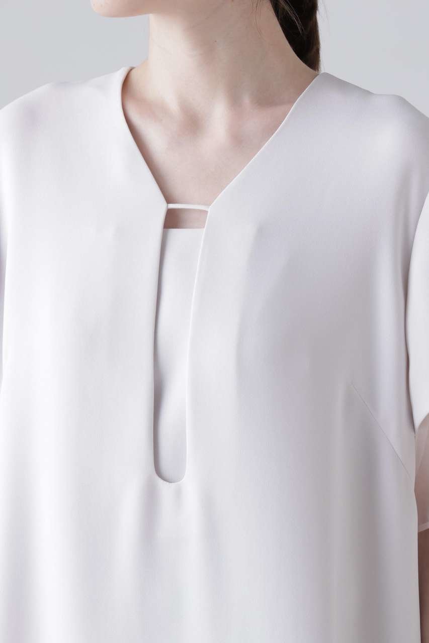 【アドーア/ADORE】のドライタッチジョーゼットワンピース 人気、トレンドファッション・服の通販 founy(ファニー) 　ファッション　Fashion　レディースファッション　Fashion for Women　ワンピース　Dresses　チュニック　Tunic Tops & Dresses　チュニック　Tunic, Long Top　ドレス　Dress, One-Piece　ドレープ　Drape, Draping Fabric　ロング　Long, Long-Length　エレガント 上品　Elegant　新作・新入荷　New Arrivals / New In　other-5|ID: prp329100004960102 ipo3291000000037214436