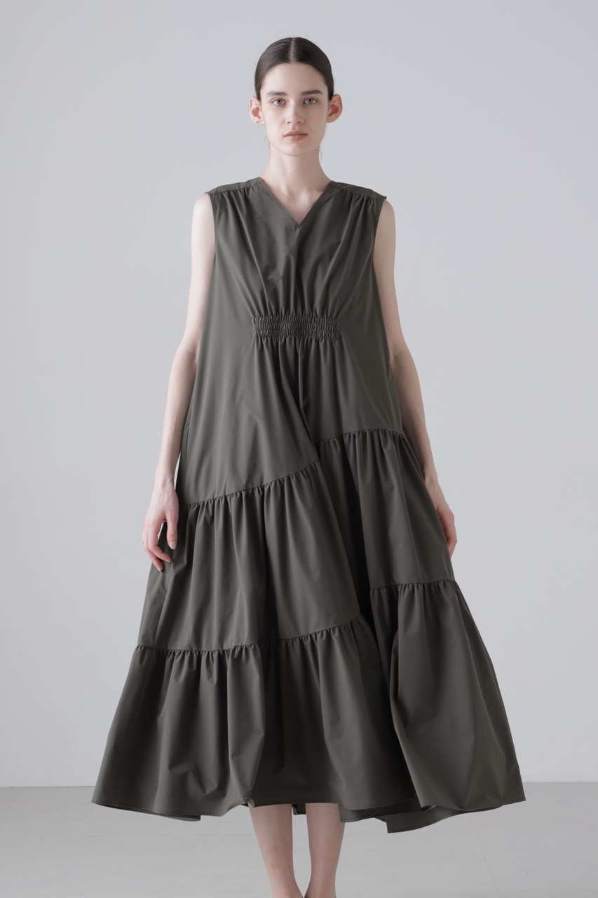 【アドーア/ADORE】のスーパーライトストレッチワンピース 人気、トレンドファッション・服の通販 founy(ファニー) 　ファッション　Fashion　レディースファッション　Fashion for Women　ワンピース　Dresses　チュニック　Tunic Tops & Dresses　ギャザー　Gathered, Ruffled　タフタ　Taffeta, Structured Fabric　チュニック　Tunic, Long Top　ロング　Long, Long-Length　夏　Summer　新作・新入荷　New Arrivals / New In　other-3|ID: prp329100004960103 ipo3291000000037214444