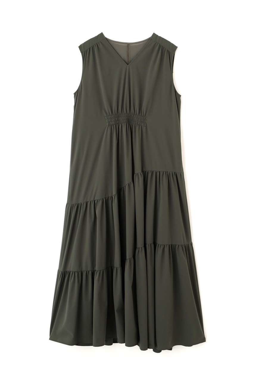 【アドーア/ADORE】のスーパーライトストレッチワンピース 人気、トレンドファッション・服の通販 founy(ファニー) 　ファッション　Fashion　レディースファッション　Fashion for Women　ワンピース　Dresses　チュニック　Tunic Tops & Dresses　ギャザー　Gathered, Ruffled　タフタ　Taffeta, Structured Fabric　チュニック　Tunic, Long Top　ロング　Long, Long-Length　夏　Summer　新作・新入荷　New Arrivals / New In　other-4|ID: prp329100004960103 ipo3291000000037214445