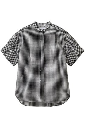 【マイ ウィークネス/MY WEAKNESS】のEmma 人気、トレンドファッション・服の通販 founy(ファニー) ファッション Fashion レディースファッション Fashion for Women トップス・カットソー Cut & Sew Tops シャツ・ブラウス・オフィスカジュアル Elegant Blouses & Button-Ups ロングTシャツ・Tシャツ Longline T-Shirts & Tees カットソー・ベーシックTシャツ Cut-and-Sewn Tops / Stretch Tees & Basics カフス Cuff Design ギンガム Gingham, Gingham Fabric シアー Sheer, See-Through ショート Short, Short Length スリーブ Sleeve, Long Sleeve / Short Sleeve チェック Check, Plaid, Tartan 半袖 Short Sleeve, Half Sleeve 夏 Summer 新作・新入荷 New Arrivals / New In 春 Spring S/S・春夏 SS, Spring/Summer, Warm Season |ID:prp329100004960104