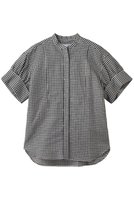 【マイ ウィークネス/MY WEAKNESS】のEmma 人気、トレンドファッション・服の通販 founy(ファニー) ファッション Fashion レディースファッション Fashion for Women トップス・カットソー Cut & Sew Tops シャツ・ブラウス・オフィスカジュアル Elegant Blouses & Button-Ups ロングTシャツ・Tシャツ Longline T-Shirts & Tees カットソー・ベーシックTシャツ Cut-and-Sewn Tops / Stretch Tees & Basics カフス Cuff Design ギンガム Gingham, Gingham Fabric シアー Sheer, See-Through ショート Short, Short Length スリーブ Sleeve, Long Sleeve / Short Sleeve チェック Check, Plaid, Tartan 半袖 Short Sleeve, Half Sleeve 夏 Summer 新作・新入荷 New Arrivals / New In 春 Spring S/S・春夏 SS, Spring/Summer, Warm Season |ID:prp329100004960104