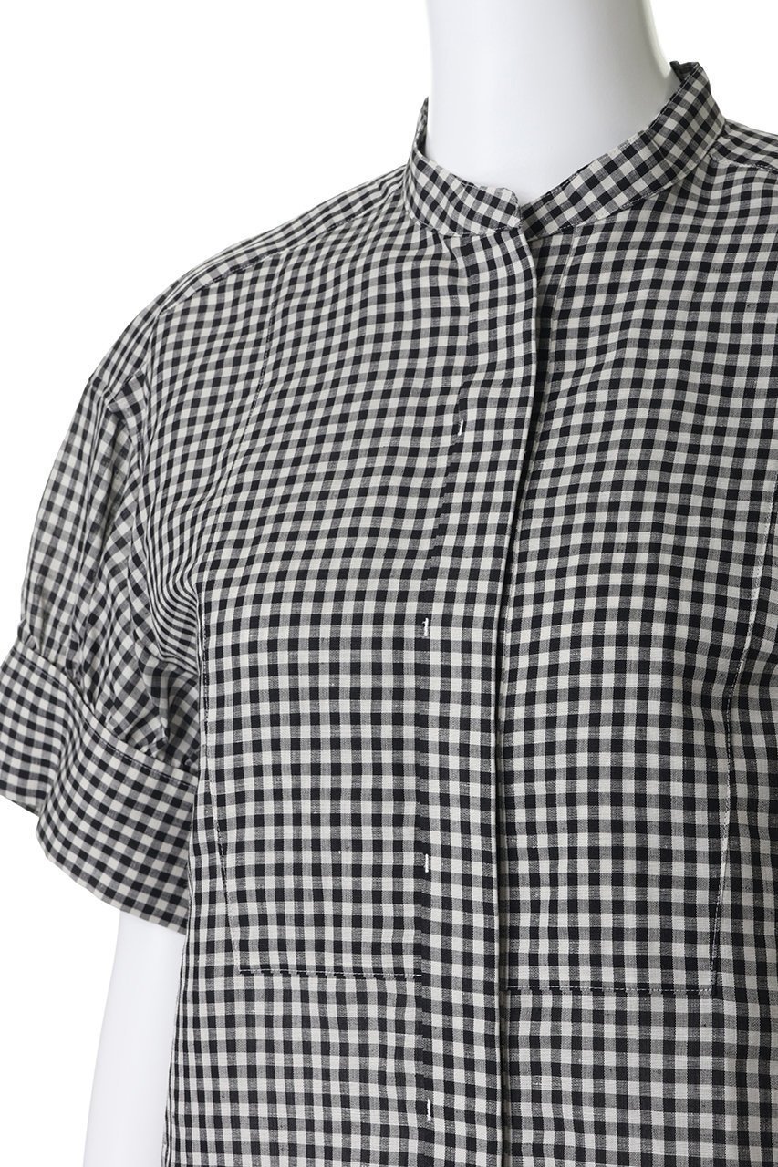 【マイ ウィークネス/MY WEAKNESS】のEmma 人気、トレンドファッション・服の通販 founy(ファニー) 　ファッション　Fashion　レディースファッション　Fashion for Women　トップス・カットソー　Cut & Sew Tops　シャツ・ブラウス・オフィスカジュアル　Elegant Blouses & Button-Ups　ロングTシャツ・Tシャツ　Longline T-Shirts & Tees　カットソー・ベーシックTシャツ　Cut-and-Sewn Tops / Stretch Tees & Basics　カフス　Cuff Design　ギンガム　Gingham, Gingham Fabric　シアー　Sheer, See-Through　ショート　Short, Short Length　スリーブ　Sleeve, Long Sleeve / Short Sleeve　チェック　Check, Plaid, Tartan　半袖　Short Sleeve, Half Sleeve　夏　Summer　新作・新入荷　New Arrivals / New In　春　Spring　S/S・春夏　SS, Spring/Summer, Warm Season　other-5|ID: prp329100004960104 ipo3291000000037214452