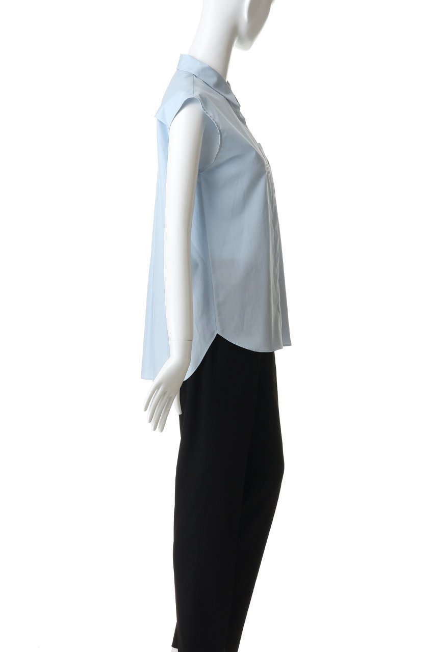 【マイ ウィークネス/MY WEAKNESS】のSigrid Sleeveless Shirt 人気、トレンドファッション・服の通販 founy(ファニー) 　ファッション　Fashion　レディースファッション　Fashion for Women　トップス・カットソー　Cut & Sew Tops　キャミソール&ノースリーブ　Camisoles & Sleeveless Tops　シャツ・ブラウス・オフィスカジュアル　Elegant Blouses & Button-Ups　ロングTシャツ・Tシャツ　Longline T-Shirts & Tees　カットソー・ベーシックTシャツ　Cut-and-Sewn Tops / Stretch Tees & Basics　キャミソール　Camisole, Spaghetti Strap Top　コンパクト　Compact, Small Size　シンプル　Simple, Minimal　ジャケット　Jacket, Outerwear　タンク　Tank Top, Sleeveless Top　ノースリーブ　Sleeveless, No-Sleeve　エレガント 上品　Elegant　新作・新入荷　New Arrivals / New In　other-3|ID: prp329100004960105 ipo3291000000037214462